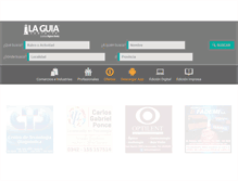 Tablet Screenshot of laguiasantafe.com.ar